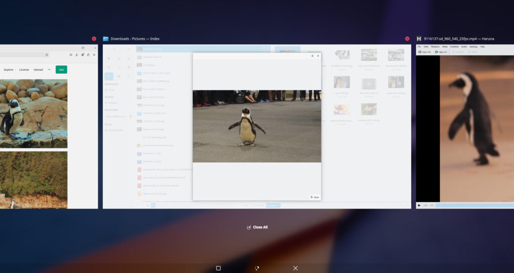 Spin Fedora KDE Plasma Mobile