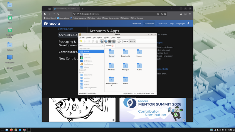 Fedora Linux 44 Budgie - Applications