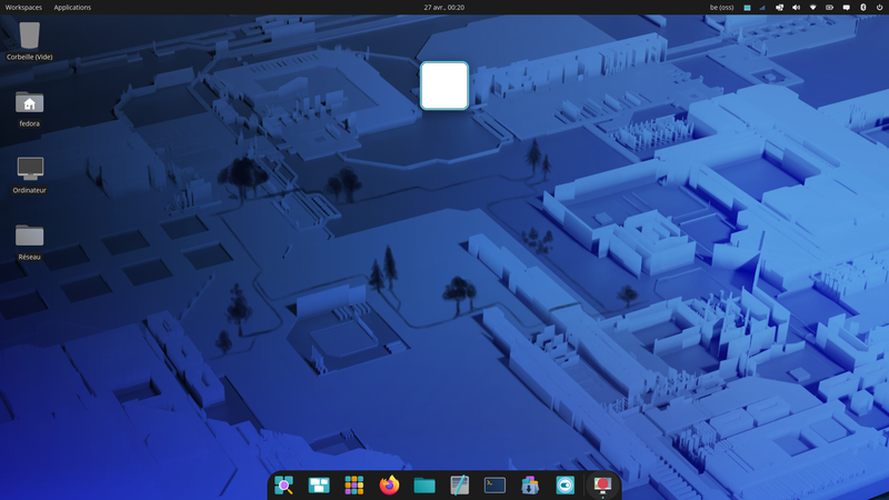 Fedora Linux 44 COSMIC - Bureau